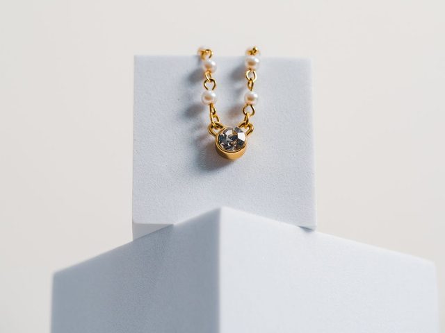 Jewelry product photo