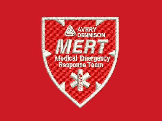 Logo to Embroidery before and after example